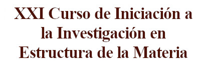 XV Curso de Iniciación a la Investigación en Estructura de la Materia