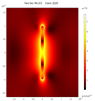 Electrical Near Field map of a dielectric 200 nm silver rod