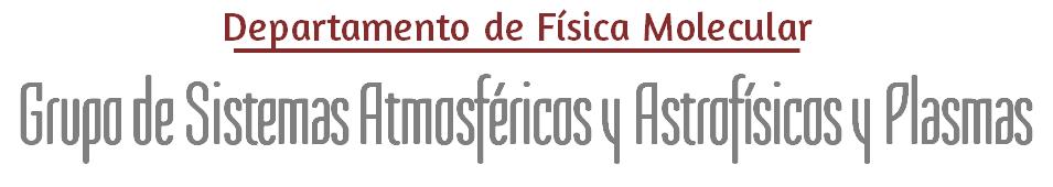 Grupo de Plasmas y Sistemas Astrofísicos y Atmosféricos