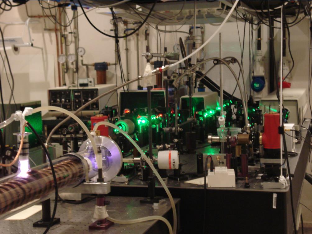 high resolution laser spectroscopy lab